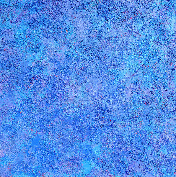 Color Texture Series, Cobalt Blue; 12 x 12