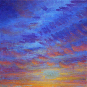 Gallery - Sky Series - Acrylic Paintings on canvas